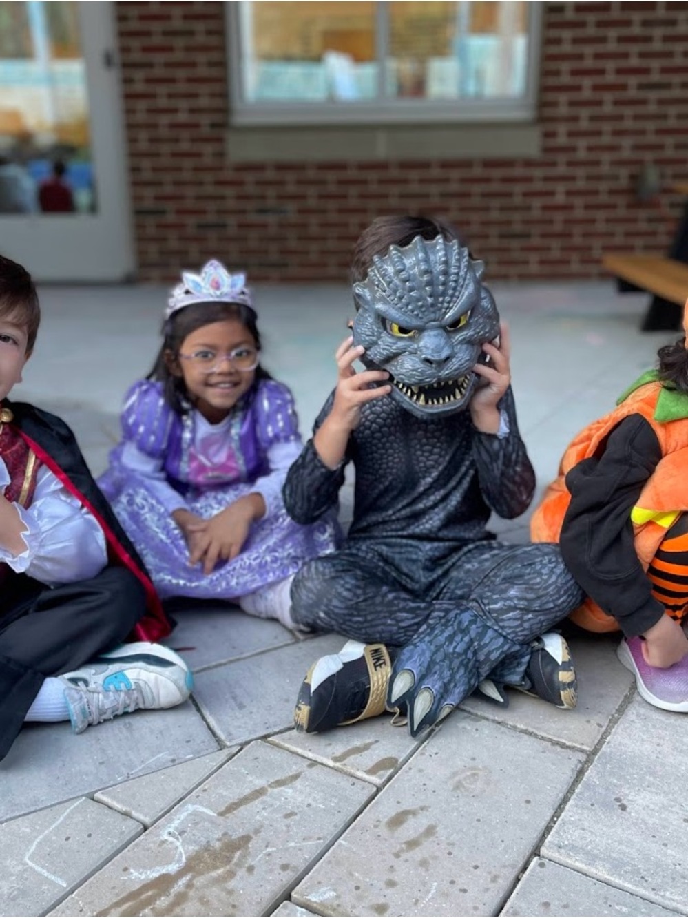 Godzilla boys size 5 costume